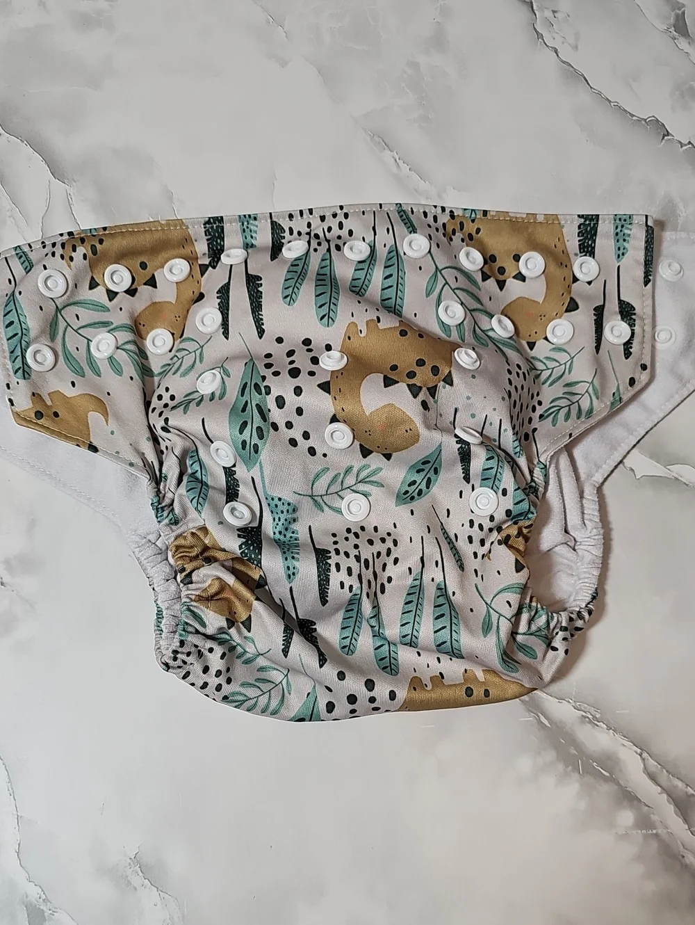 Reusable Pocket Cloth Diaper Adjustable Snaps